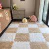 JINGRUIXIANG Plush Interlocking Bedroom Floor Mat