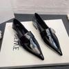 Pointed Toe Flats Women Loafers Shoes Summer Casual Walking Shoes Designer New Sexy Sandals Brand Dress Retro Femme Zapatillas