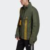 Adidas Originals Trefoil Large Logo Utility Puffer Jacket Winter Men Outerwear Basic-Green GJ6737