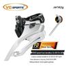 VG Sports Mountain Bike Shifter and Derailleur Set: 8-11 Speed, Aluminum Alloy Body.