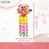 [JZOON] Hair Ornament for Shichi-Go-San (7-5-3 Festival), Tsumami-zaiku (traditional Japanese fabric flower making), for Coming-of-Age Ceremony,