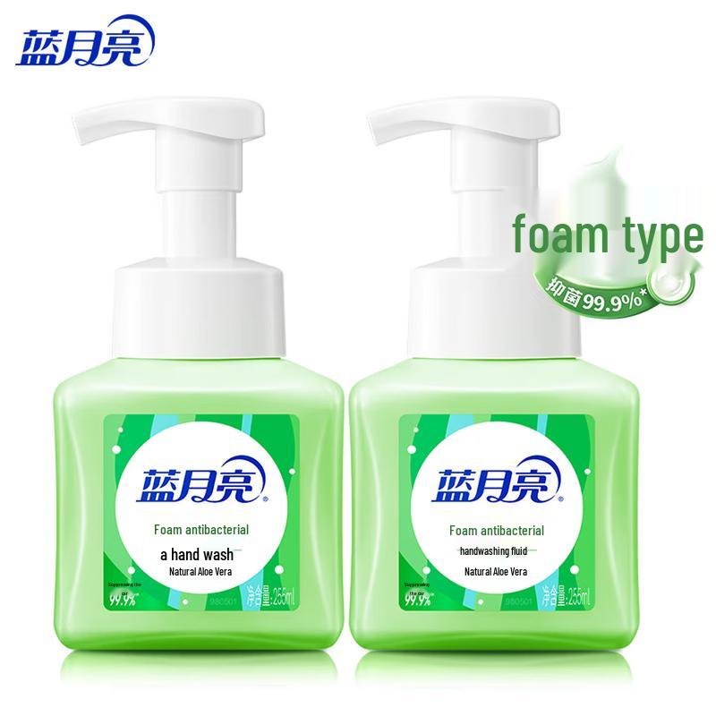 

Blue Moon Natural Aloe Foaming Antibacterial Hand Soap (2x255ml)