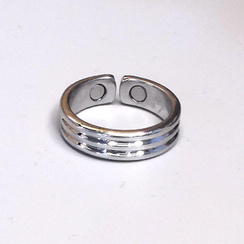 Spot Personalisierter Herren Rosegold Elektroplattierter Magnetischer Gesundheitsring