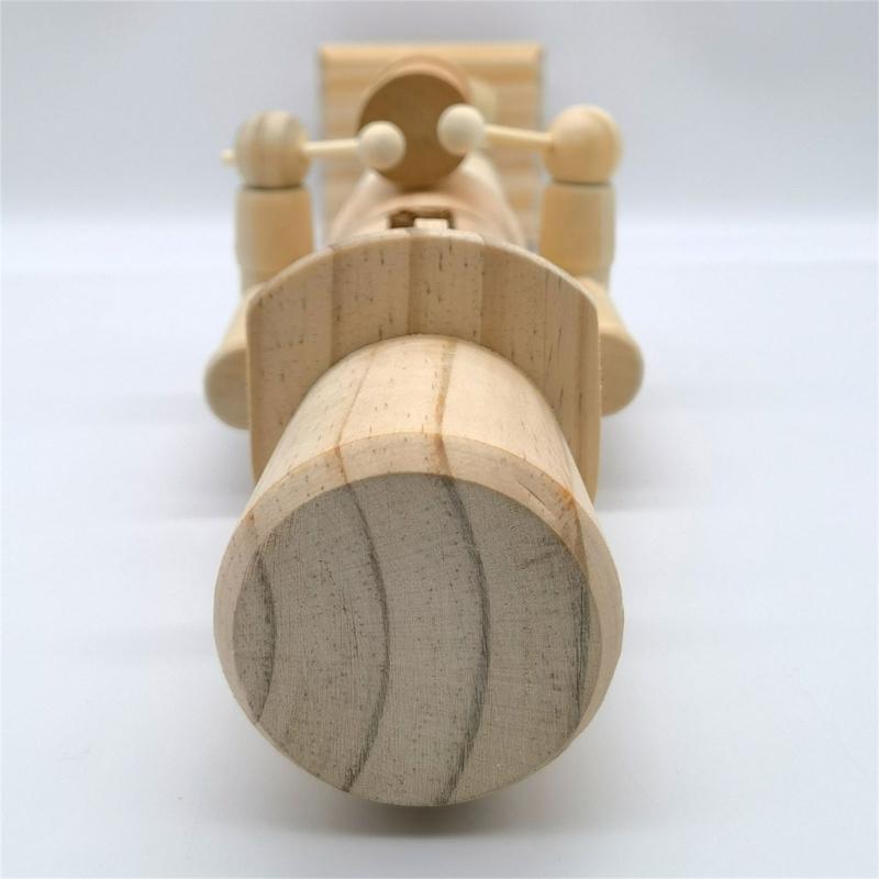 Schiaccianoci Soldato di Natale 38 cm Legno Non Finito Figurina Schiaccianoci Pittura Artigianale Burattino Non Dipinto Decorazioni Ornamento