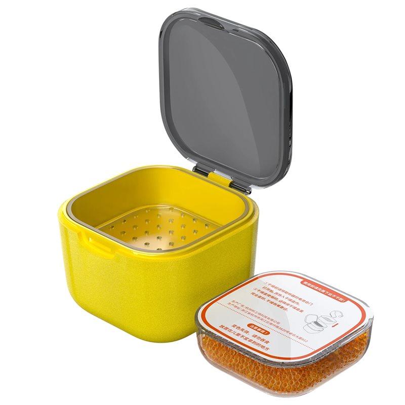 

Hearing Aid Accessories Drying Box Silicone Dehumidifier Case For Removing Sweat Moisture