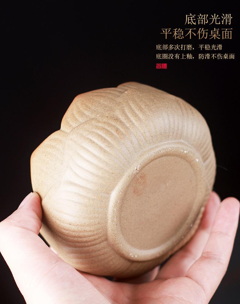 Keramisk Rökelsebrännare Tehusdekor Emaljmålad Lotusmönster Täckt Rökelsekärl Ding för Meditation Zen