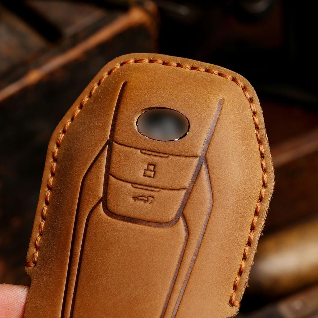 Geeignet für SAIC MAXUS G50/D60/G20 Schlüsselhülle Autoschlüssel Fernbedienung Schutzhülle Schnalle Autoschlüsselhülle Echtleder