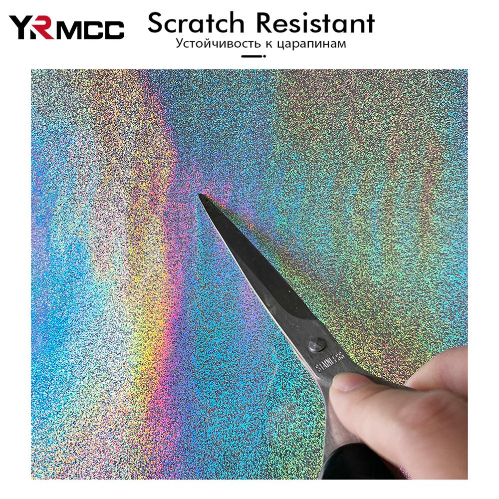Car Sticker Laser Dot Film Vinyl Wrap Waterproof Scratch Resistant Suitable for Any Body Color Change Automotive Accessories