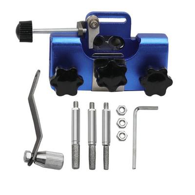 Wood and Garden Sharpening With 3 Grinding Rod Woodworking Chainsaw Sharpener Electric Saws Repair Tools Hand-operated
