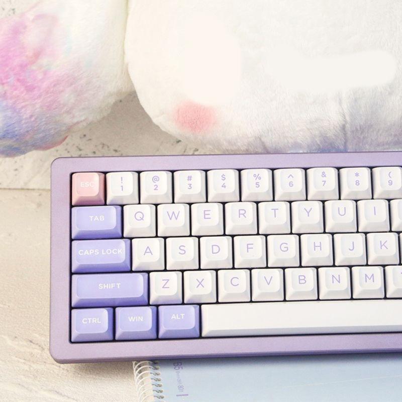 150Key Illusion Keycaps DSA Profile PBT DyeSublimation Process Double Shot Keycap for Mechanical Keyboards Switches