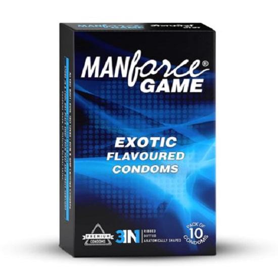 Manforce GAME Condoms, 10 Pieces