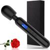 Multi Functional Massage Stick LCD Display Timing Vibrator Silicone Material 10 Frequency 4-speed Waterproof Sexy for Women