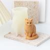 3D Dog Cat Silicone Candle Mold Multi Style Lovely Animal Pets Schnauzer Shiba Inu DIY Gypsum Soap Ice Baking Mould Home Decor