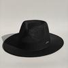 Handgeweven Hoed Veer Accessoire Mannen Breedgerande Panama Jazz Hoed Buiten Zonbescherming Stro Hoed Unisex Stijl voor Lente & Zomer