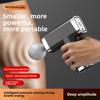 Portable Mini Fascia Gun with 5 Massage Head Professional-grade Vibration Fat Burning Neck Back Fascia Muscle Shaking Massager