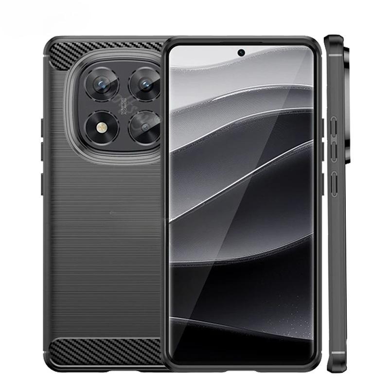 For Redmi Note 14 Pro Case Anti-knock Silicone Carbon Fiber Back Cover Redmi Note 14 Pro Plus Case For Redmi Note 14 Pro 5G Case