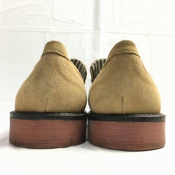 Hawkins Coin Loafer Slip-On Shoes Beige Size 27.5 Men's(USED)