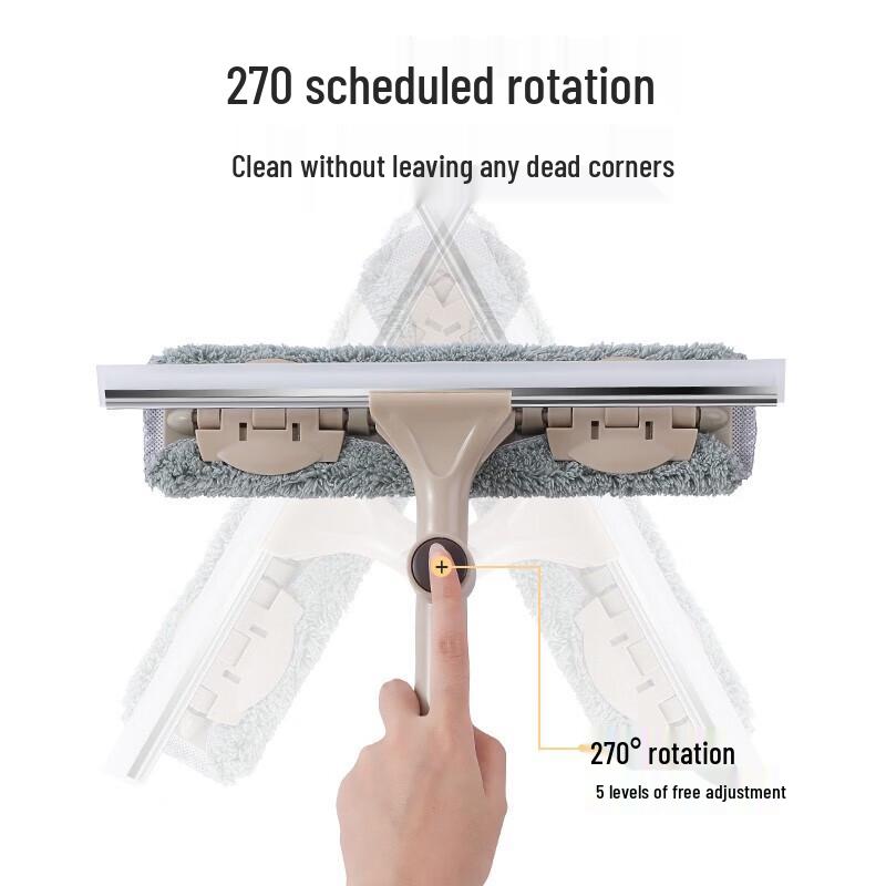 MARYYA Bendable Telescopic Glass Cleaner