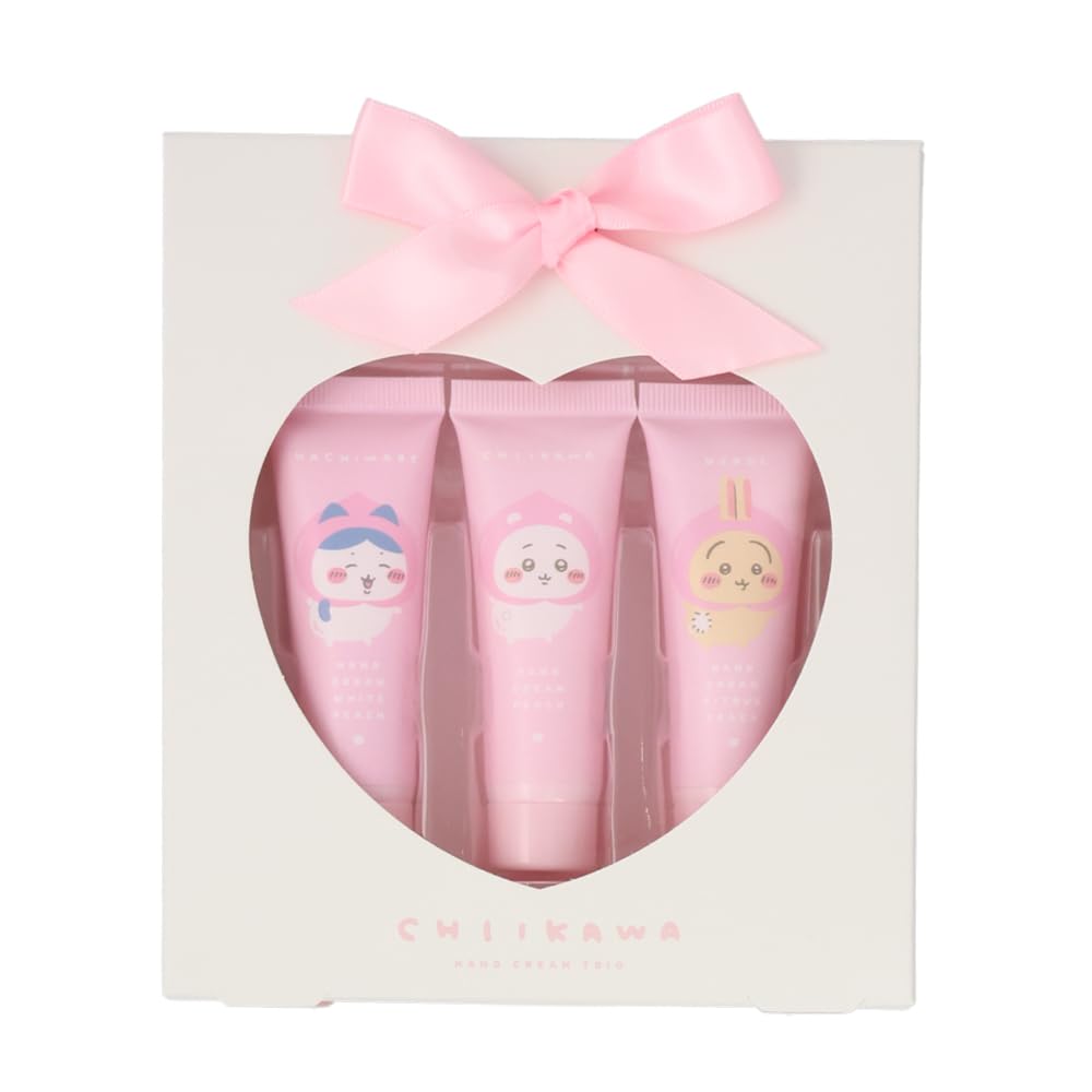 Chiikawa Hand Cream 3-Piece Set 1 Tube 15g Hachiware Rabbit 3 Types Moisturizing Ingredients Included Shobido Kaseido CW46484