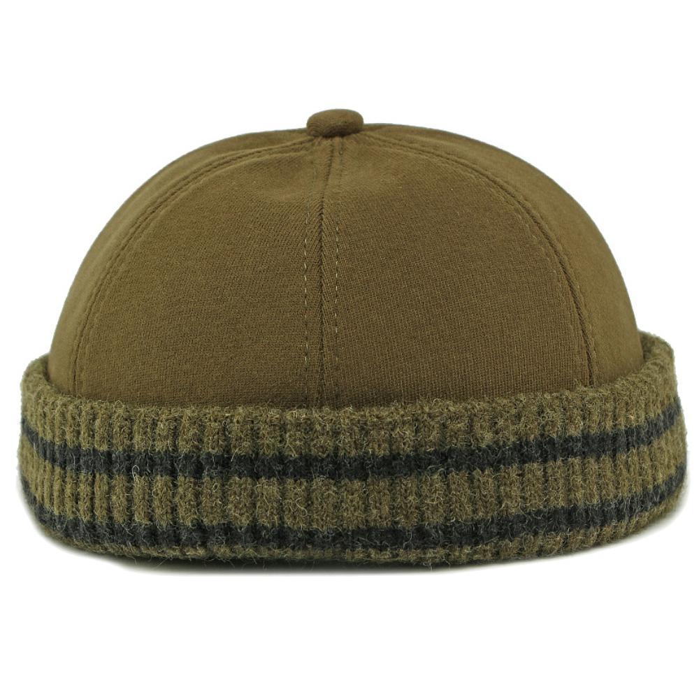 

HT4856 Bomber Hat New Autumn Winter Hats for Men Women Knitted Beanies Solid Adjustable Skull Cap Male Female Casual Earflap Cap 55-60cm Adjustable армія зелений колір