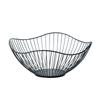Nordic Ins Iron Art Fruit Basket Lotus Leaf Fruit Plate Storage Basket Household Candy Snack Fruit Tray Living Room Decorations