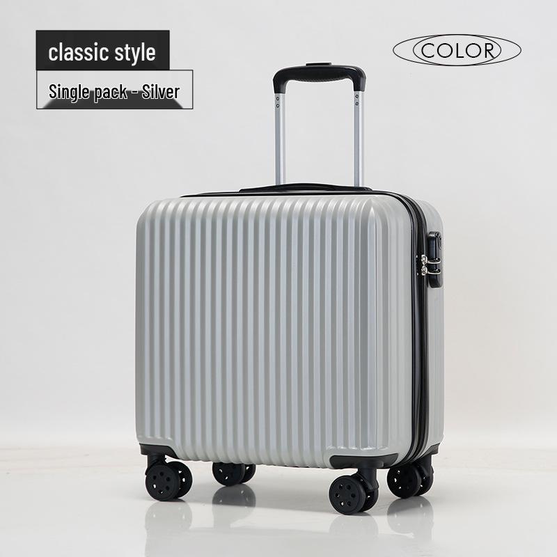 

Eco-friendly 18 Women s Lightweight Trolley Suitcase with Universal Wheels & Combo Lock 18 Inch