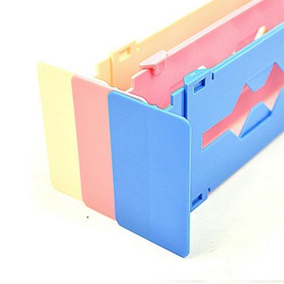 Retractable Stretch Plastic Drawer Divider Organizer Storage Partition Board Multifunction 1 Pc
