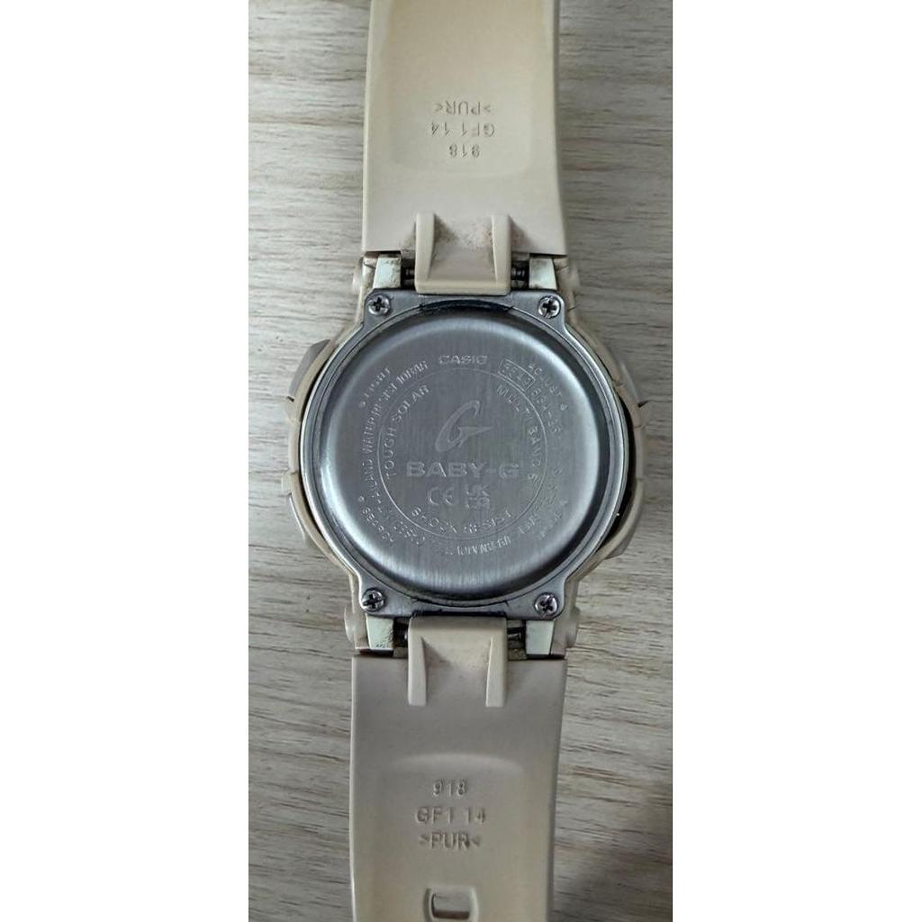 Used CASIO BABY-G Tough Solar Radio-controlled Watch