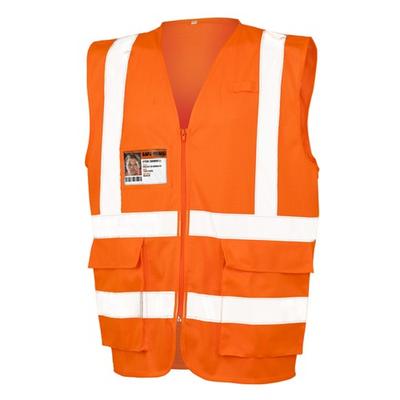SAFE-GUARD by Result Mens Executive Cool Mesh Safety Vest