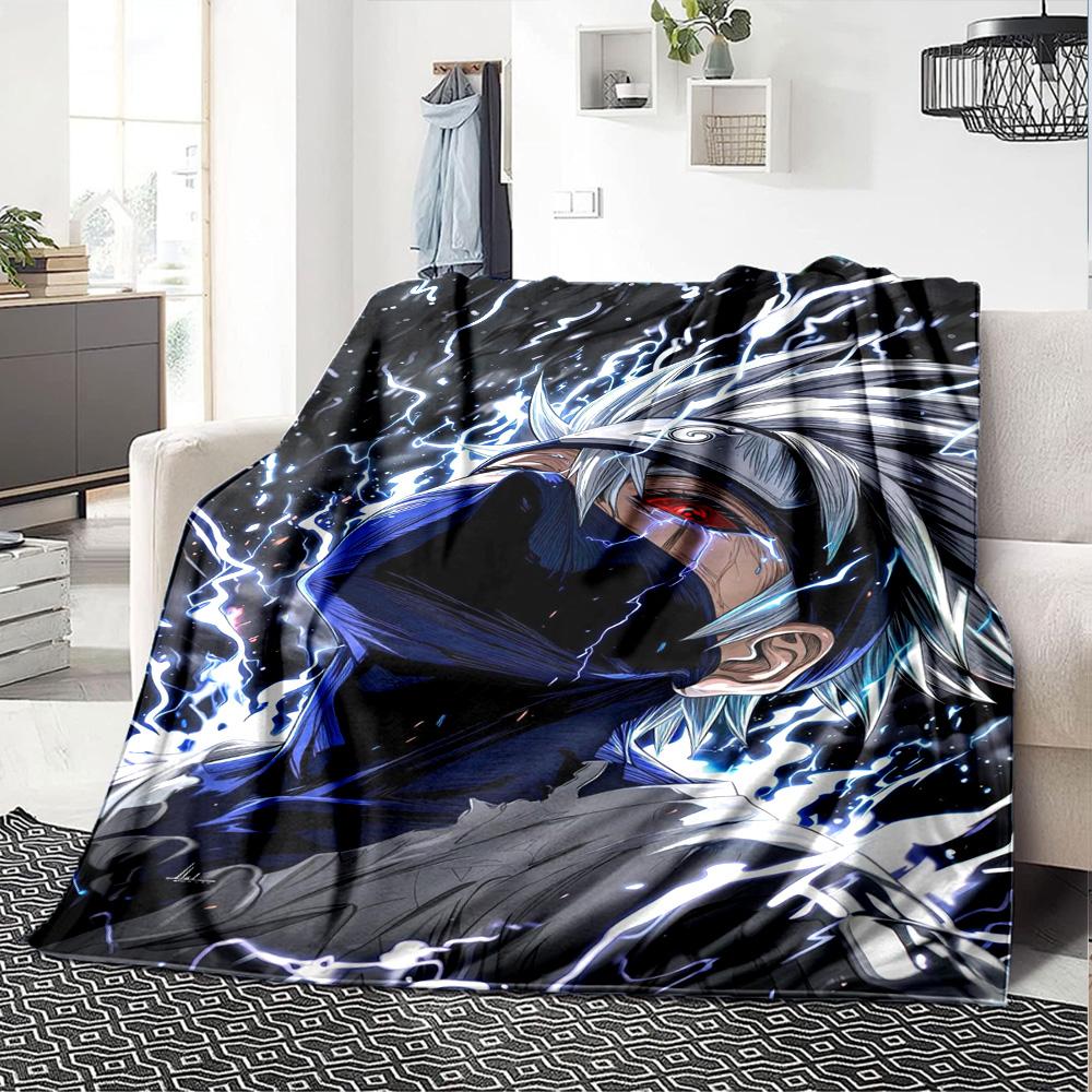 Naruto Blanket Durable Comfort Perfect for Office Office Chair Picnics Four Seasons Multipurpose Stylish Decor Ideal Gift For Birthday Valentine'S Day