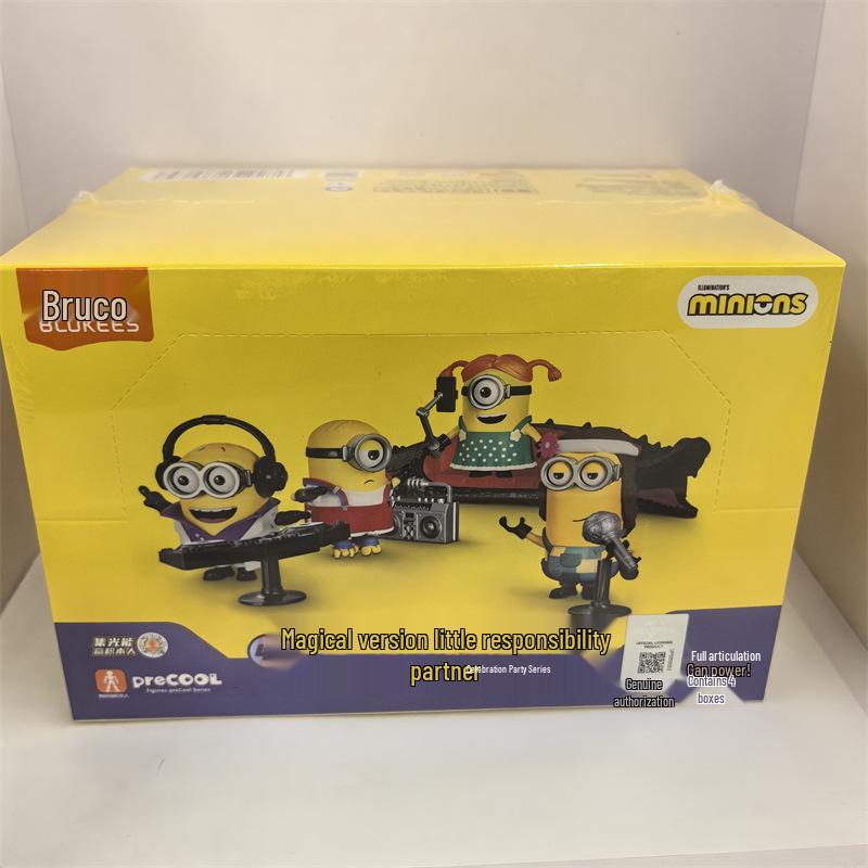 

Конструктор Brucky Blocks Миньоны Крутая 2-я серия: Красочное лето и милая магия превращений для детей