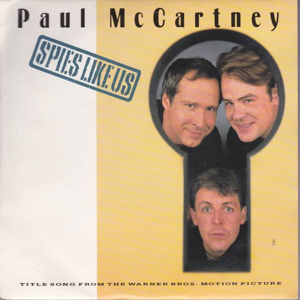

7inch Record PAUL MCCARTNEY Spies Like Us R6118 Parlophone 1985 UK Rock Used