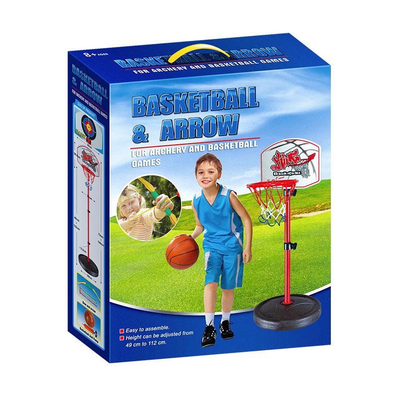 Großes 205 cm Eisen-Basketball-Rack Toy Boy Shooting Sports Ball Rack Spielzeug