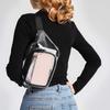 Waterproof Waist Packs Fashionable Transparent Chest Bag Men Women Unisex Wallet Mini Crossbody Bag for Outdoor Sports Travel