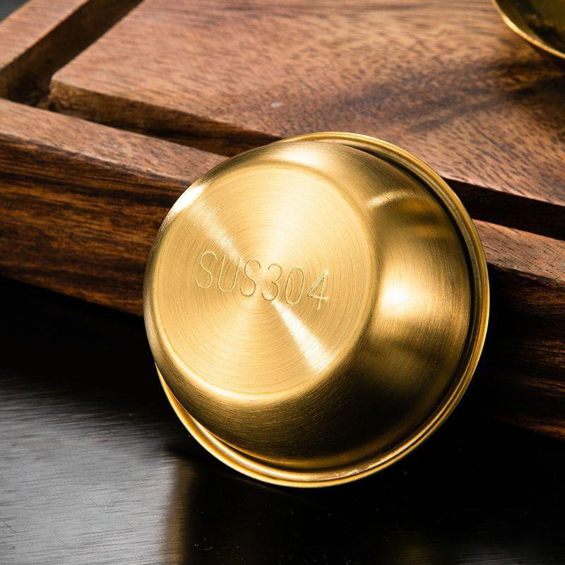 304 Stainless Steel Sauce Dish Bowl Round Tomato Sauce Dispenser Mini Plate oil Container BBQ Tableware Table Service