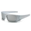 80S Square Cycling Glasses Men'S Sports Sunglasses Brand Design Windshield Sports Ink
