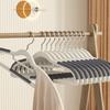 10Pcs Heavy Duty Plastic Hangers, Clothes Hangers with Non-Slip Pads, Great for Shirts, Pants, Scarves, Strong Enough for Coat