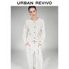 UR 2026 Spring Women's Chic Tweed Short Casual Jacket