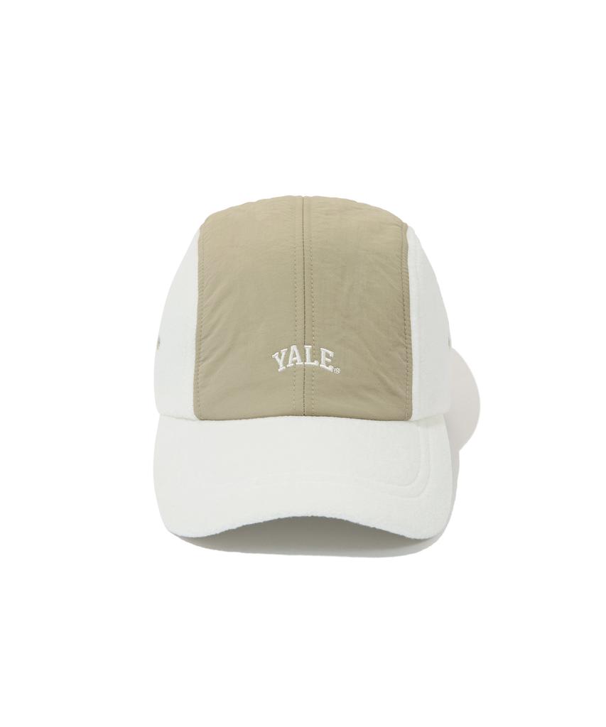 YALE [Onemile Wear] Fleece Nylon Camp Cap Ivory