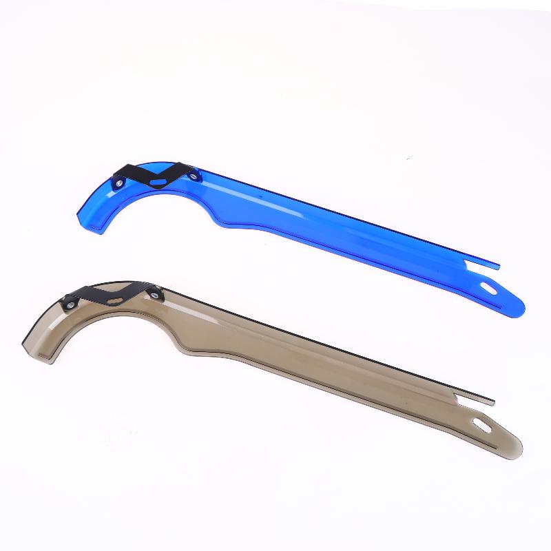 Protection légère de plateau de chaîne de vélo pour la protection de la transmission à pignons sur les vélos de 24 pouces et 26 pouces