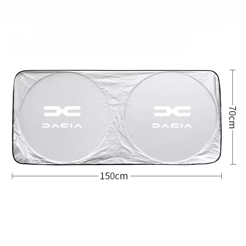 BGT1 Car Sunshade Windshield Ultraviolet-proof Sun Visor For Dacia Logan Sandero Duster Lodgy Spring Jogger Dokker Stepway Bigster