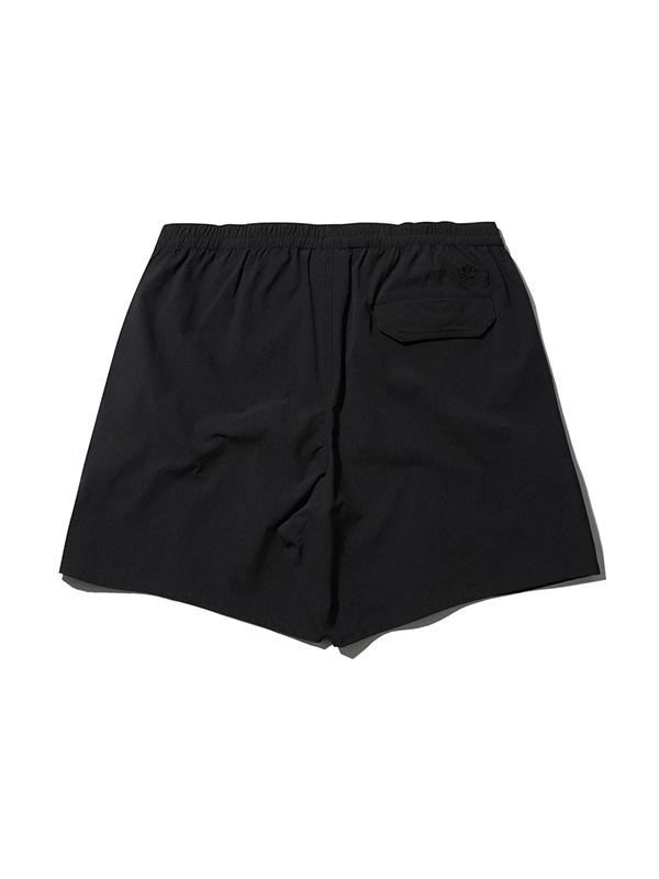 BBC EARTH Quick-Dry Ripstop Knee-Length Half Pants_Black