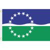2D Flat, 1pc Multi-Size Optional 2D Flat Pattern - Hampton, Virginia Road Flag, Held High To Showcase Durable Stitching and Vibrant Colors, 2D Flat