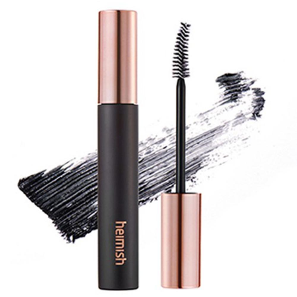 Тушь HEIMISH Dailism Smudge Stop Curling, 9 г, Черная/Коричневая – Стойкий изгиб и защита от смазывания чёрный