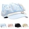 Cute Cat Ears Women's Beret Anime Cat Paw Pattern Newsboy Cap Sweet Japanese Style Baseball Cap Everyday Outfits