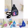 Stitch Kids Mini Crossbody Bag With Durable Nylon Material For Preschool Children