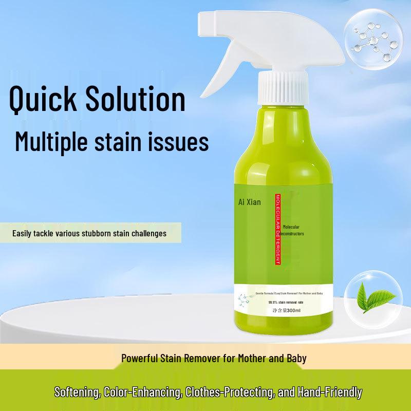 Powerful Bio-Enzyme Oil Stain Remover - Cleans Clothing Stains