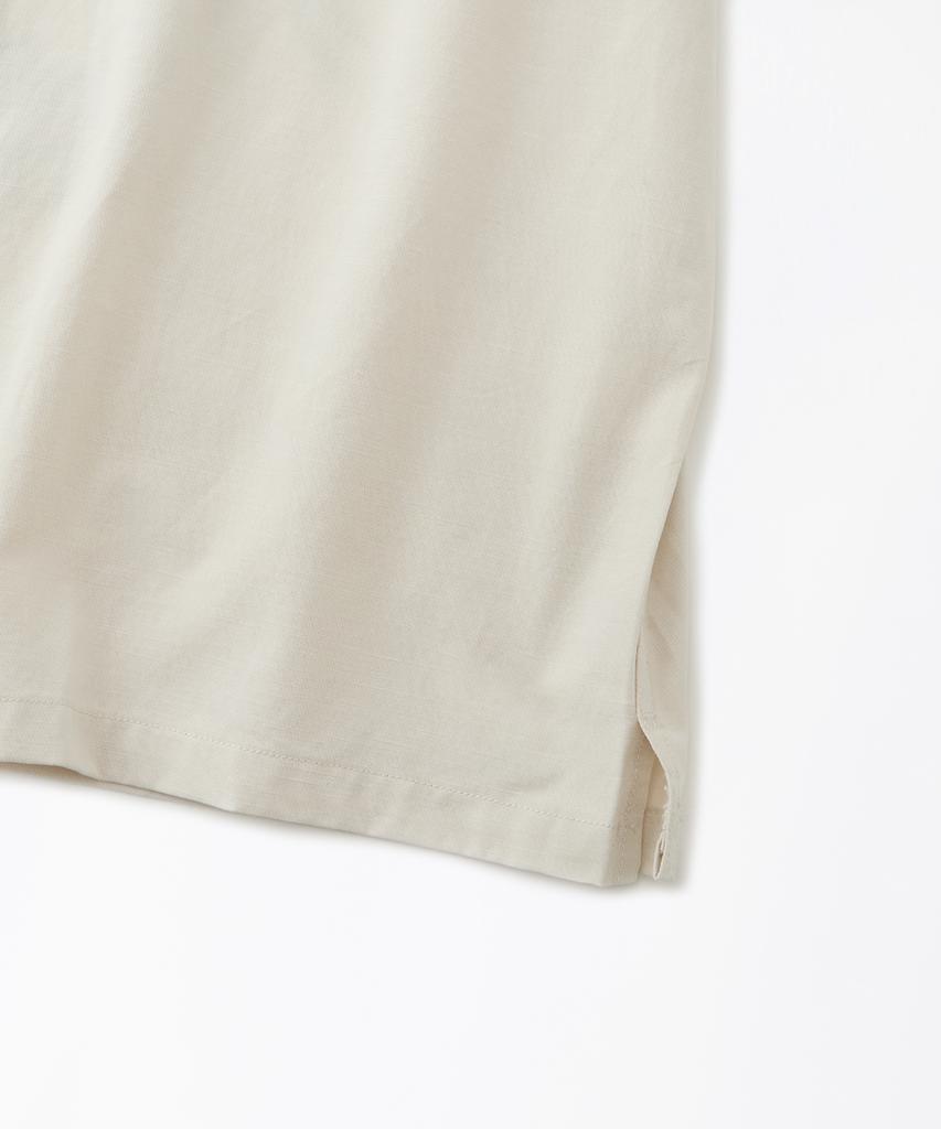 OUTSTANDING Vintage Souvenir Half Shirt_Ivory