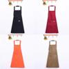 1 Pc Woman MenKitchen Aprons Cheif Work Apron for Grill Restaurant Bar Shop Cafes Beauty Nails Studios Uniform