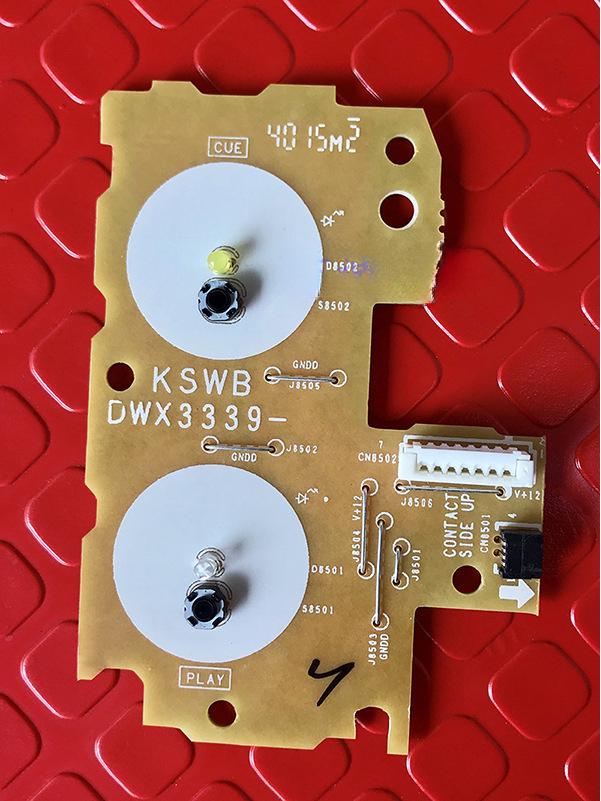 Compatible Play/Pause, Play, Cue Assembly for CDJ-2000NEXUS DJ Player D3339